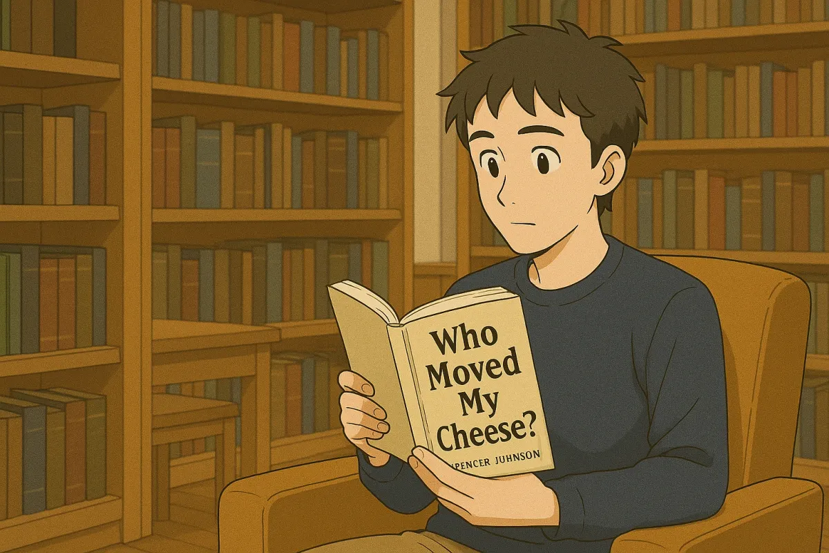 I was reading Who Moved My Cheese