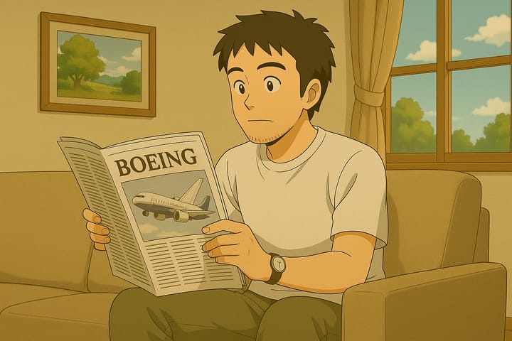 In the recent Boeing crash