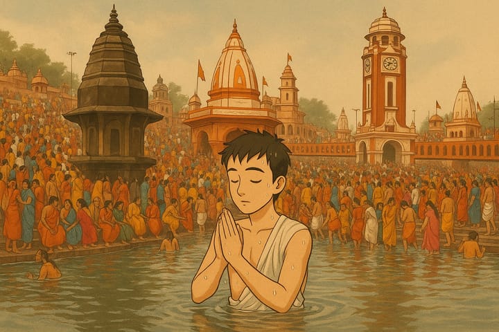 Har Ki Pauri, Uttarakhand, India